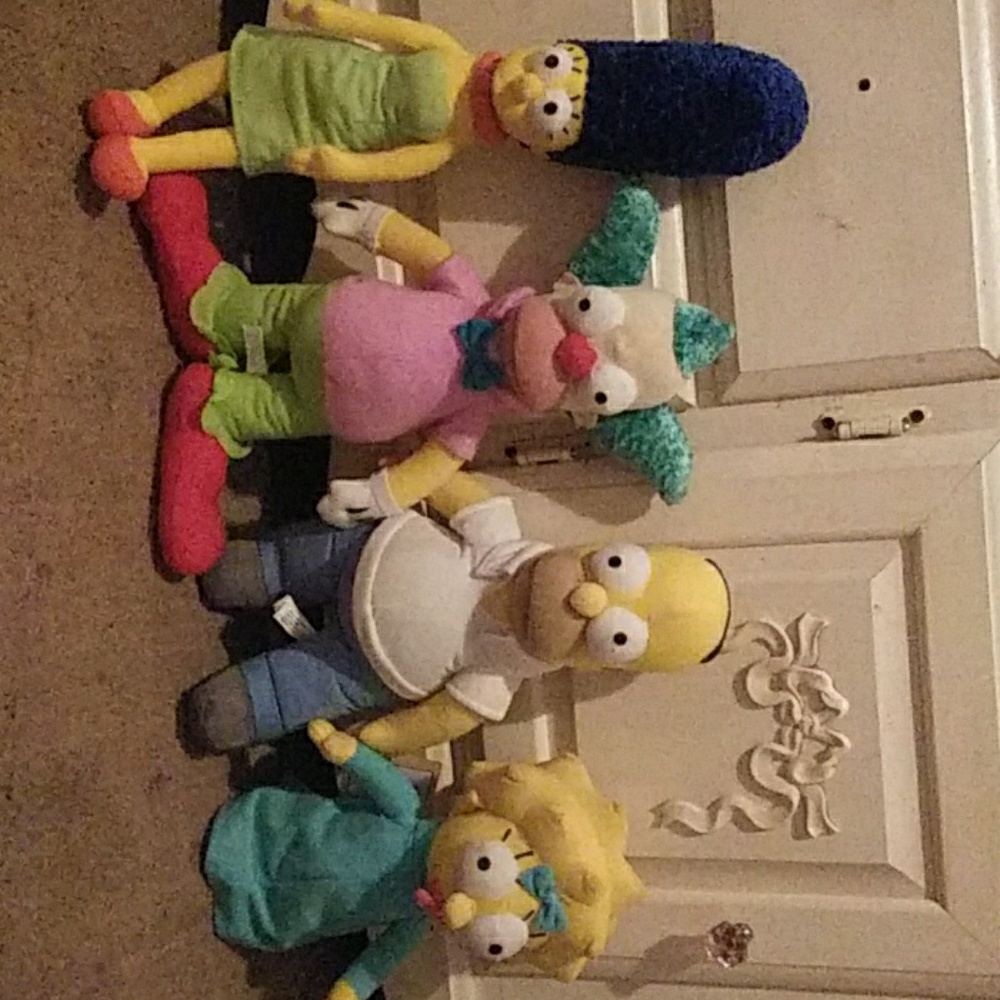 Simpsons Plush